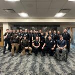 Officers at a crisis intervention training